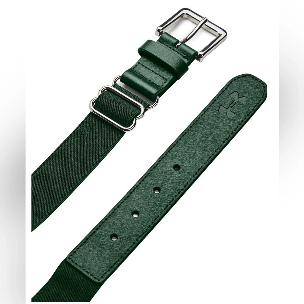 Under Armour Youth Adjustable Baseball Belt Green One Size Fits All